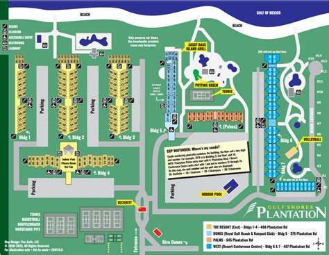 Gulf Shores Plantation Resort Map – Gulf Shores Plantation