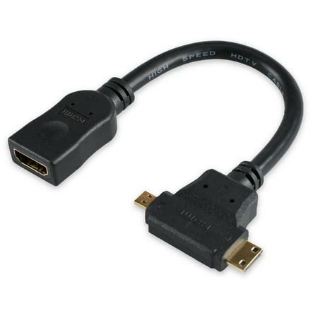 Onn Mini & Micro Hdmi To Hdmi Adapter - Walmart.com