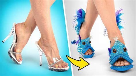 WHAT DO YOU KNOW ABOUT REAL SEA FASHION? Sparkling Fish Shoes - YouTube