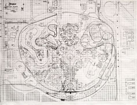 Disneyland plan (pre-Indiana Jones) | Walt disney imagineering, Disney concept art, Disneyland