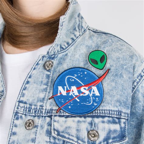 NASA Patch Jacket Patch NASA Embroidery Patch NASA Embroidered - Etsy