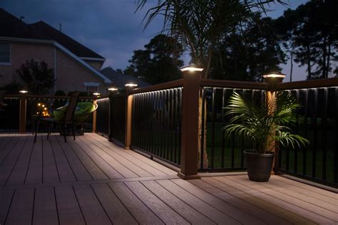 LED Lighting for Deck and Railing - Barrette Outdoor Living