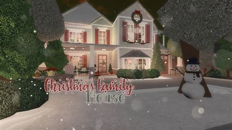 Bloxburg House Ideas For Christmas