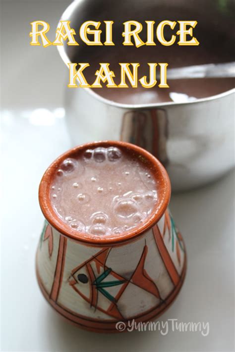 Ragi Rice Kanji Recipe - Ragi Rice Breakfast Porridge Recipe