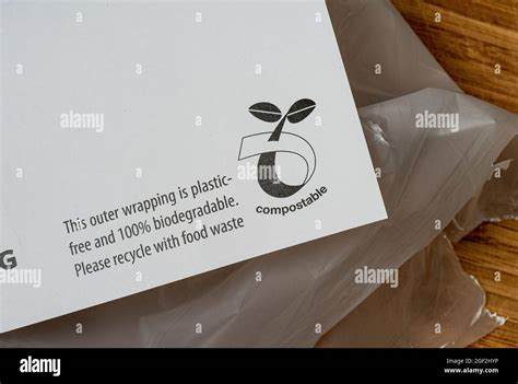 Biodegradable packaging Stock Photo - Alamy