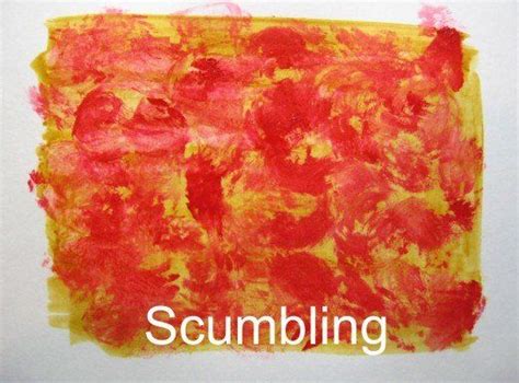 Scumbling Technique in 2020 | Painting techniques, Art painting images, Painting art lesson