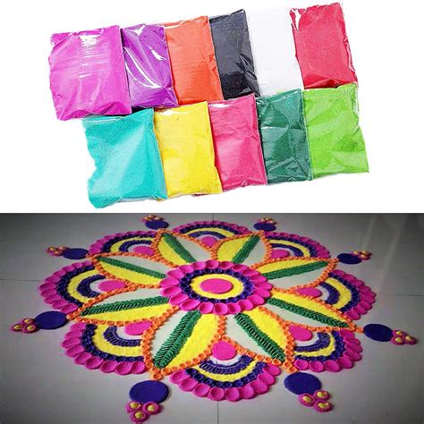 44 Gram Each Pack Design Creativity Diwali Floor Rangoli Art Diwali ...