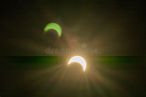 Solar Eclipse with Light Effects Backgrounds Stock Photo - Image of eclipse, abstract: 98480590