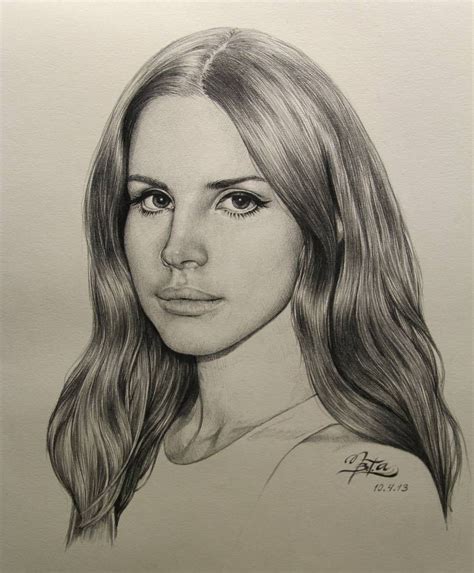 Lana Del Rey by chingybta on DeviantArt Realistic Pencil Drawings, Dark ...