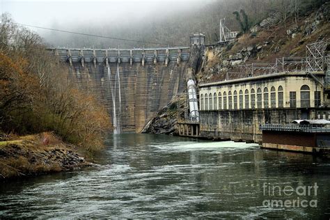 The Cheoah Dam Photograph by John Stone - Fine Art America