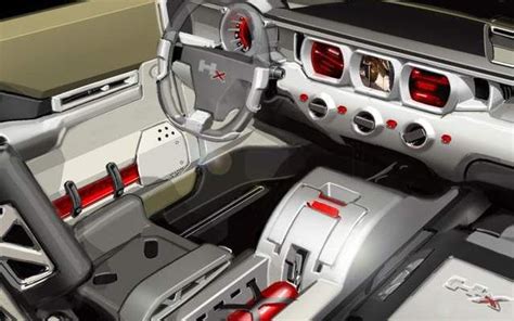 Hummer HX Concept interior