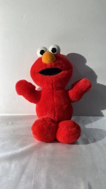 SESAME STREET NEW ABC Alphabet Learning Talking Elmo Plush Toy $33.02 - PicClick CA