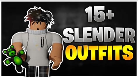 Roblox Slender Hair : Roblox Slender Avatar Avatars Cool Guy Shirt Hair Cute Face Sticker Brown ...