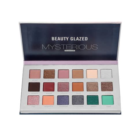 Beauty Glazed Eyeshadow Palette Pop Matte Mysterious