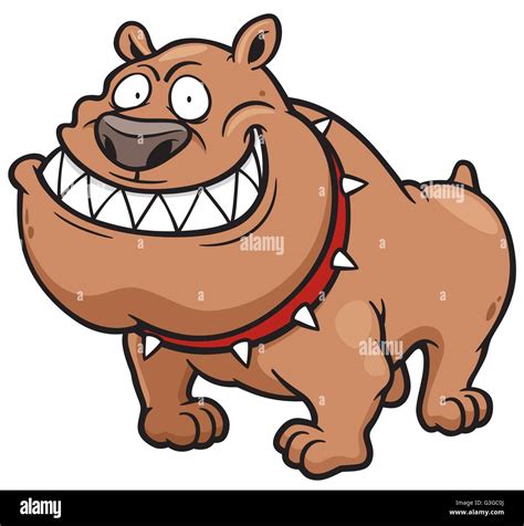 Vector illustration of Angry Dog cartoon Stock Vector Image & Art - Alamy