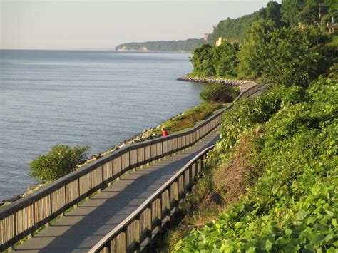 Boardwalk in Chesapeake Beach MD to Brownies Beach