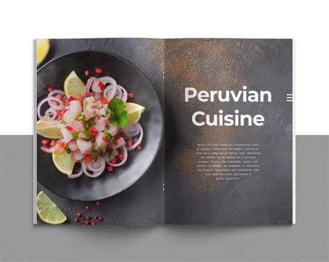 Cookbook Template for InDesign