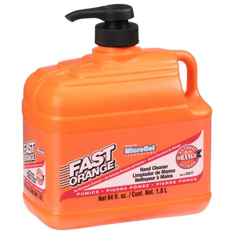 Permatex Fast Orange hand cleaner 64oz