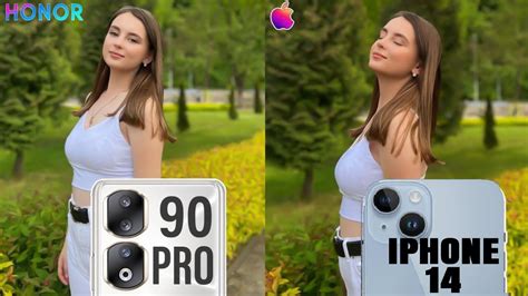 Honor 90 Pro VS iPhone 14 Camera Test Comparison - YouTube