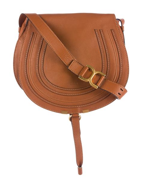 Chloé Medium Marcie Saddle Crossbody Bag - Handbags - CHL57642 | The RealReal