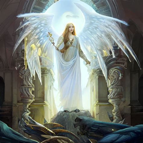 Angelic Art and Angel Paintings – Angelic Thrones