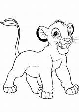 Cartoon Lion Coloring Pages sketch template