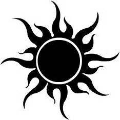 Sun Tribal Vector - ClipArt Best