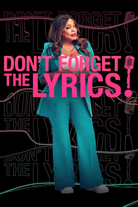 Don't Forget the Lyrics (TV Series 2022- ) - Posters — The Movie ...