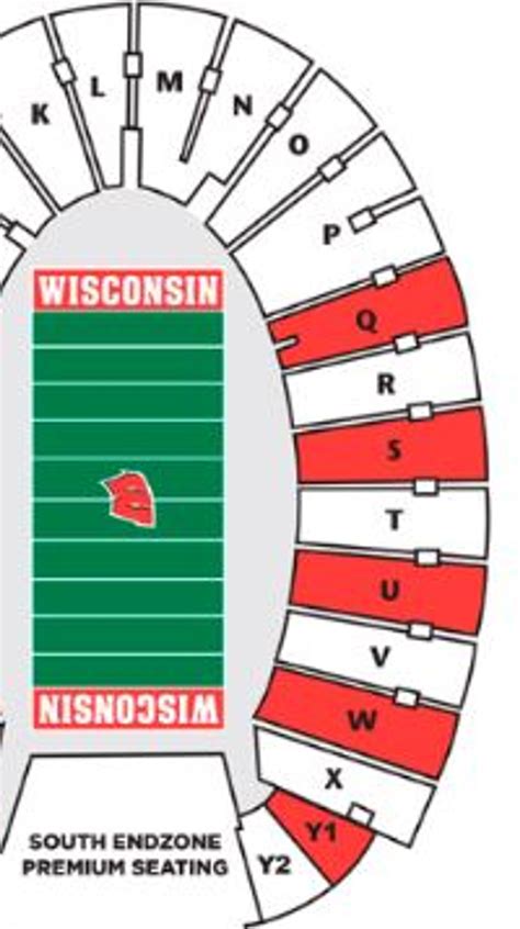 Camp Randall Seating Chart With Rows | Brokeasshome.com