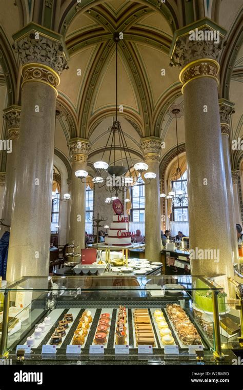 The famous Cafe Central, Vienna, Austria Stock Photo - Alamy