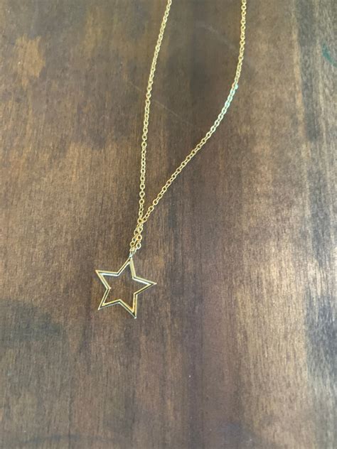 Star Pendant Necklace - Etsy