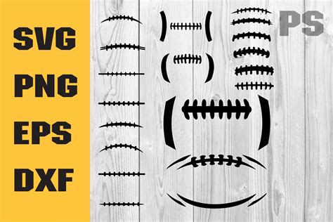 Football Laces Svg, Football Outline Graphic by ILukkystore · Creative Fabrica