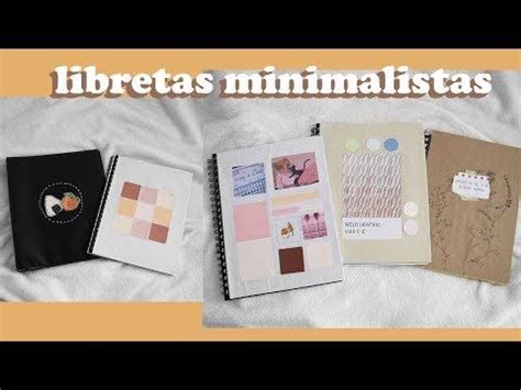 (18) DECORA TUS LIBRETAS TUMBLR | estilo minimalista aesthetic ...