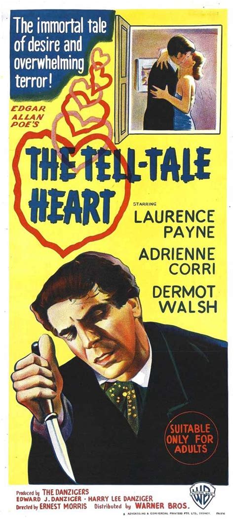 The Tell-Tale Heart (1956) | The tell tale heart, Classic horror movies ...