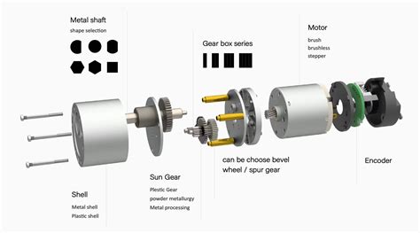 DC Gear Motor / Gearbox Motor Manufacturer Doncen Motor