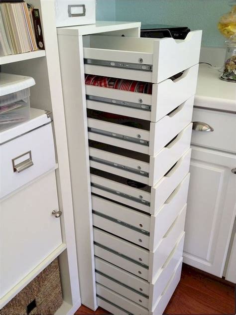 20 Best DIY Furniture Storage Ideas for Crafts | Craft room design, Ikea craft room, Sewing room ...