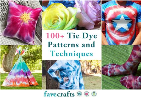 100+ Tie Dye Patterns and Techniques | FaveCrafts.com