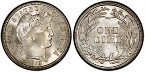 1892-1916 Barber Dime Melt Value - Coinflation