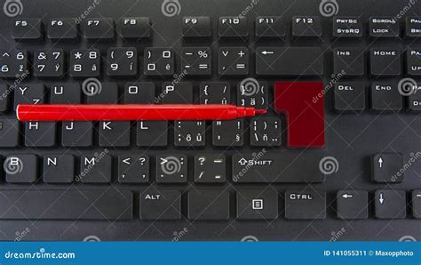 Blank Enter and Shift Keys on Computer Keyboard Stock Image - Image of keyboard, command: 141055311