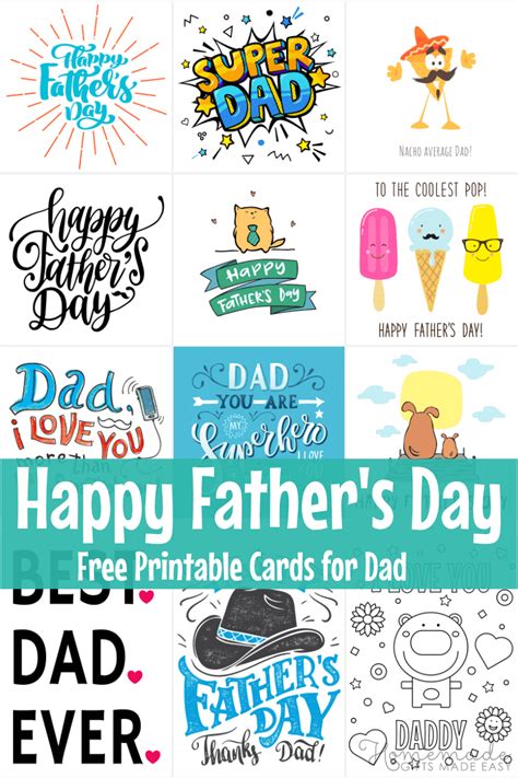 🔥 Download Printable Father S Day Cards by @zacharybowman | Happy ...