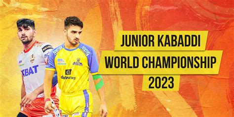 India's probable team announced for Junior Kabaddi World Championships ...