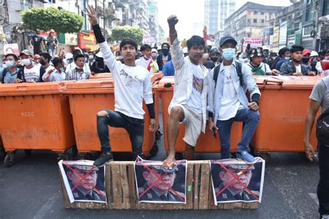 MYANMAR PROTESTS LIVE: Sixteen more killed as security forces fire live ...