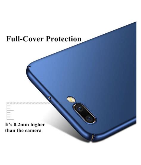 Oppo A3s Plain Cases Wow Imagine - Blue - Plain Back Covers Online at ...