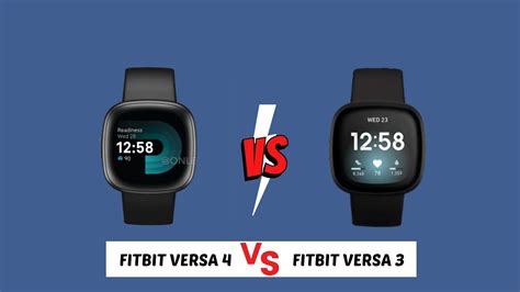 Fitbit Versa 4 vs Fitbit Versa 3: Which is better? - YouTube