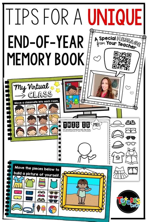 Tips for Making a Unique End-of-Year Memory Book - Tejeda's Tots