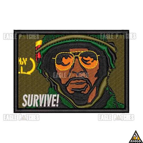 Patch Bordado Tropic Thunder - Survive