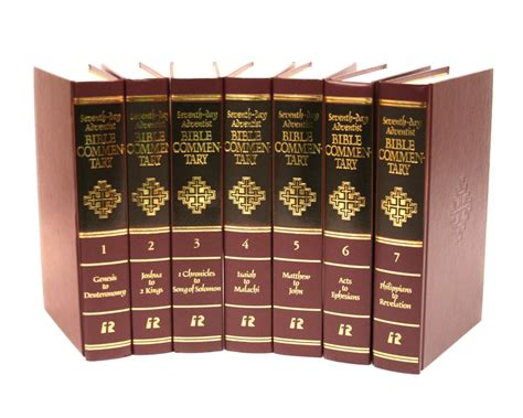 Seventh-day Adventist Bible Commentary Set Vol 1-7