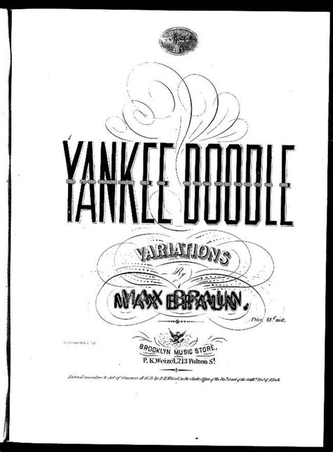 Yankee doodle variations | Library of Congress