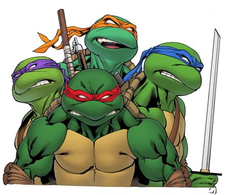 Robert Atkins Art: Daily Sketch: TMNT Colors...