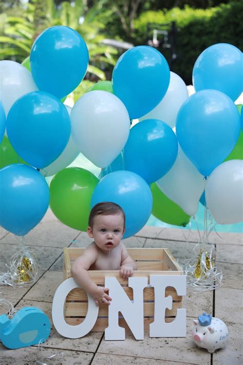 Dane's DIY 1st Birthday Photo Shoot - Fashionable Hostess